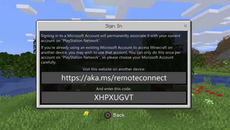 Aka ms remoteconnect ввести код nintendo майнкрафт