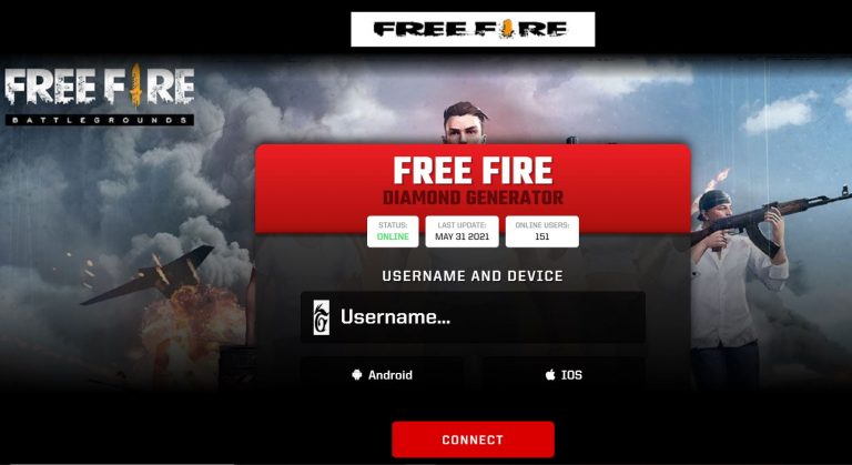 Free Fire Diamond Generator & Hack 2022